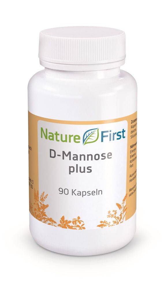 NATURE FIRST D-Mannose Plus Kapseln 90 Stk. | Nature First – Drogerie und  Apotheke