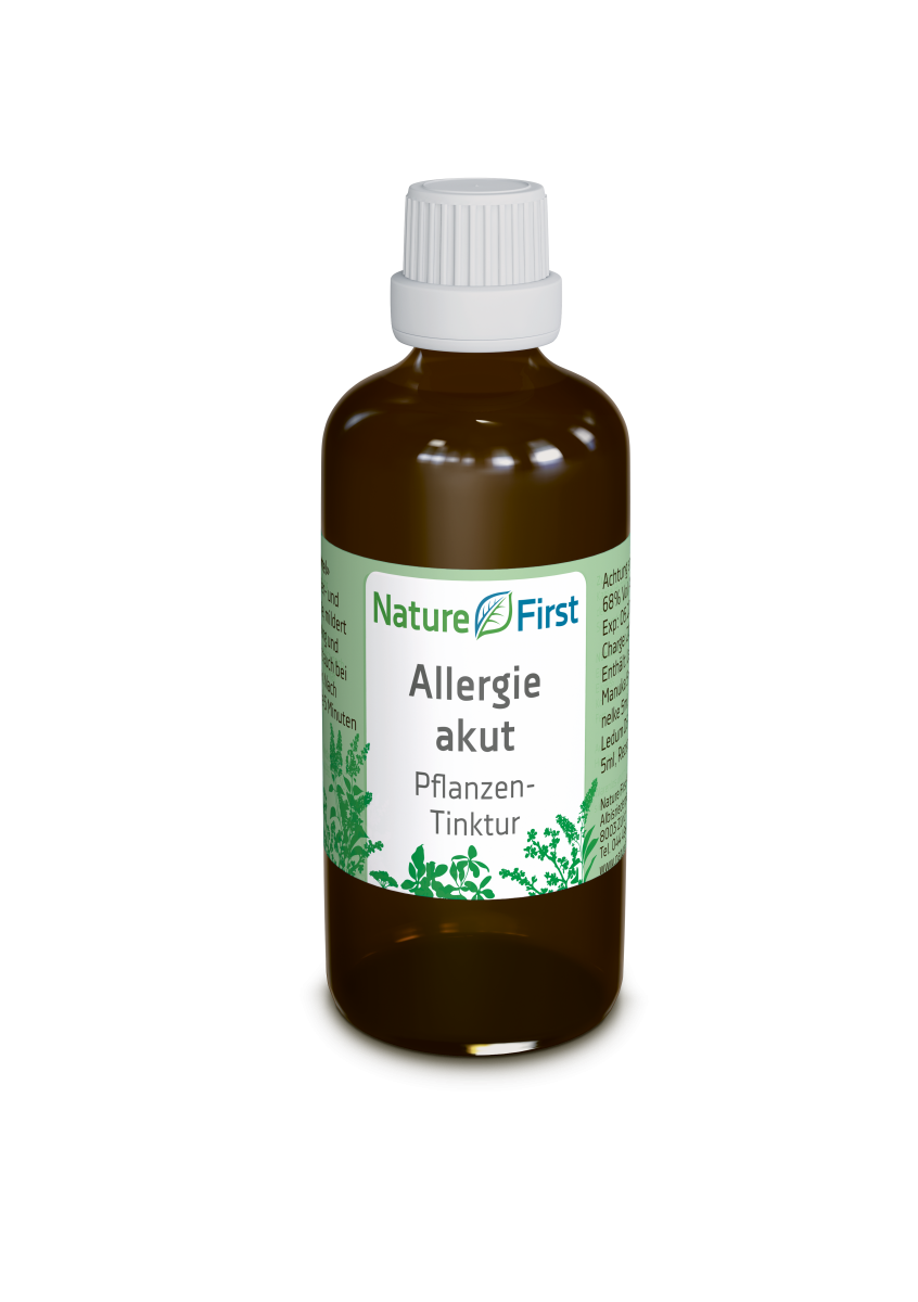 NATURE FIRST Pflanzenextrakt Allergie akut 100 ml