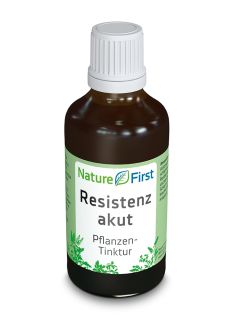 NATURE FIRST Pflanzentinktur Resistenz Akut Tropfen 100 ml
