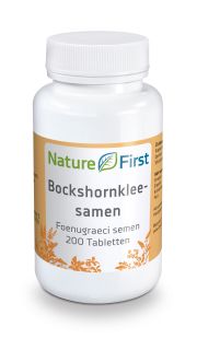 NATURE FIRST Bockshornkleesamen Tabletten 200 Stk.