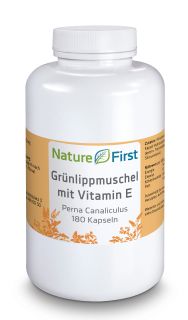 NATURE FIRST Grünlippmuschel Kapseln 440 mg 180 Stk.