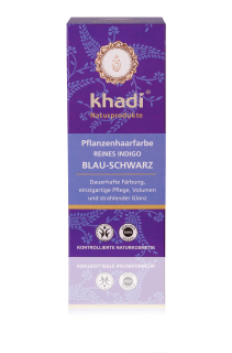 KHADI Pflanzenhaarf. Reines Indigo 100g