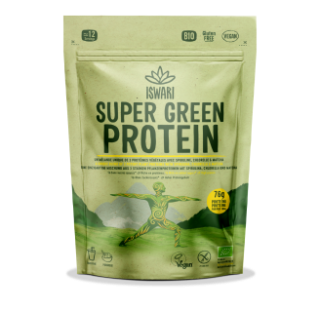 ISWARI Protein Super Green, 100% bio, 250g