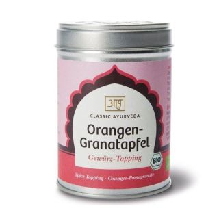 CLASSIC AYURVEDA Orange-Granatapfel Gewürz-Topping Bio 60 g