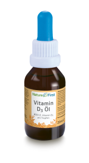 NATURE FIRST Vitamin D3 Öl 800 I.E / gtt 20 ml