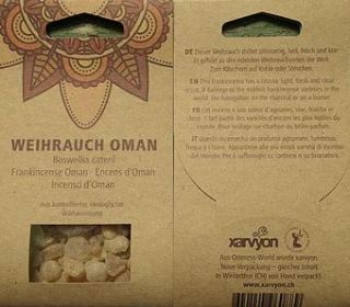 XARVYON Weihrauch Oman 20 g