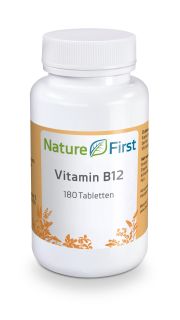 NATURE FIRST Vitamin B12 Tabletten 500 mcg 180 Stk.