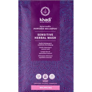 KHADI Shampoo Pulver Sensitive Herbal Wash 50gr