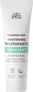 URTEKRAM Zahnpaste Fresh Mint Whitening ohne Fluorid 75 ml