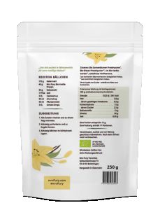 MRS FLURY Bio Vanille Protein Pulver vegan 60% Protein