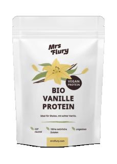 MRS FLURY Bio Vanille Protein Pulver vegan 60% Protein