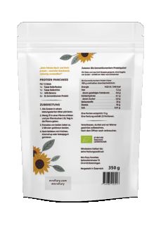 MRS FLURY Bio Sonnenblumen Protein Pulver vegan 53% Protein 350g