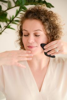 Naturbalance Gua Sha schwarze Jade