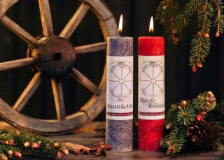 Allgäuer Heilkräuter-Kerze Magie der Weihnacht
