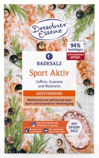 DRESDNER Badesalz Sport Aktiv Natürlich gesund fühlen 60 g