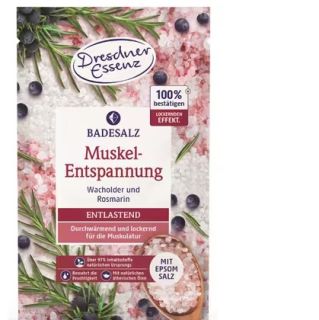 DRESDNER Badesalz Muskelentspannung Natürlich gesund fühlen 60 g