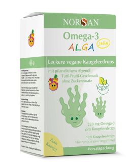 NORSAN Omega-3 ALGA Jelly vegan 120 Stk