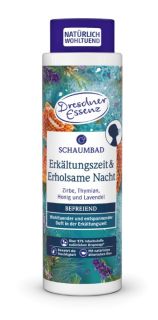 DRESDNER Schaumbad Erkältungszeit&erholsame Nacht Fl 500 ml
