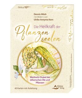 Buch- Die Heilkraft der Pflanzenseelen, ätherische Öle 40Karten