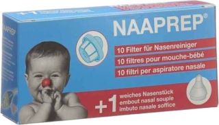 NAAPREP Filter für Nasenreiniger (neu) 10 Stk