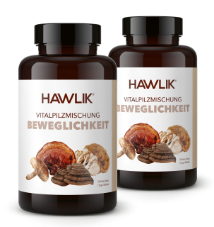 HAWLIK Vitalpilzmischung Beweglichkeit Duo120 Kaps