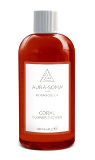 AURA-SOMA Flower Shower Coral Duschgel 250 ml