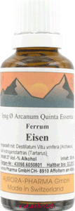 Aurora Spagyrik Eisen / Ferrum 30 ml | Nature First – Drogerie und Apotheke
