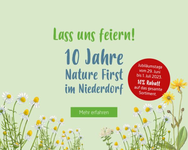 10 Jahre Nature First im Niederdorf